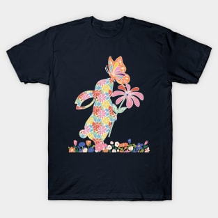 Abstract Bunny T-Shirt